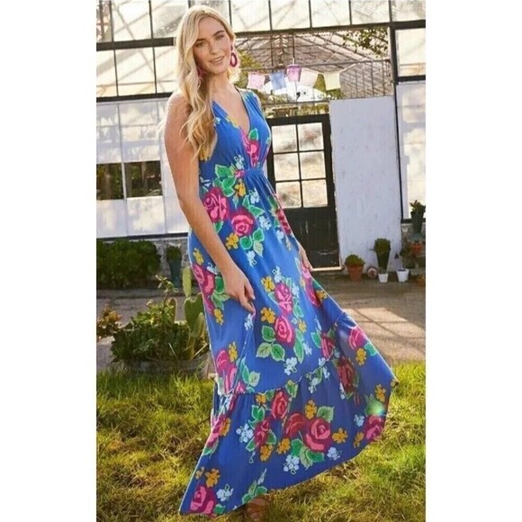 MATILDA JANE Brilliant Daydream Dream Weaver Maxi Dress SIZE XSmall Multicolor - Picture 1 of 12